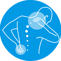 Icon representing chronic pain therapy